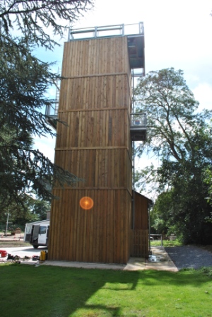 Fire training tower